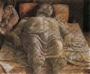 Foreshortened Christ Andrea Mantegna